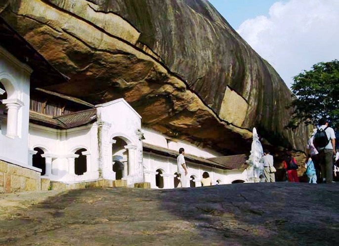 丹布拉岩石神殿 Golden Temple of Dambulla